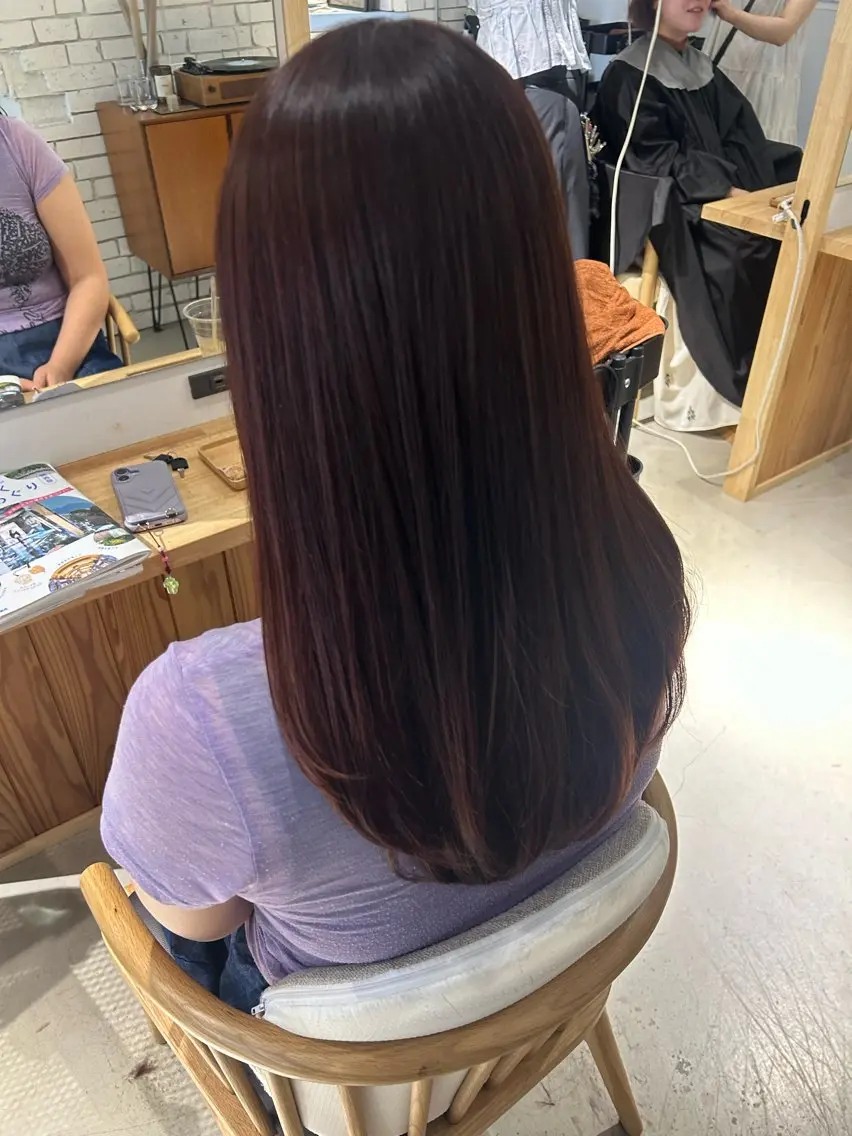 ロング ヘアカラー chiharu 𝜗𝜚꙳.*のヘアスタイル