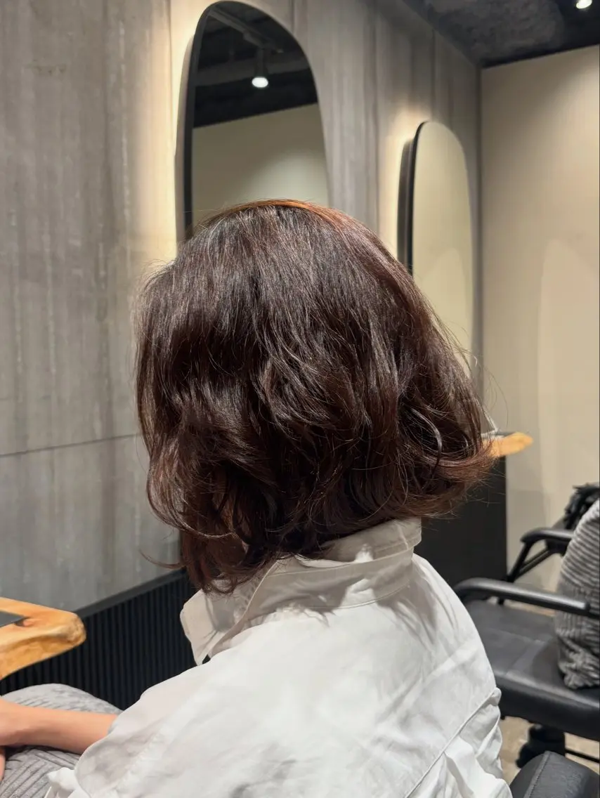 ショート パーマ パーマ パーマモデル募集/ みはなのヘアスタイル