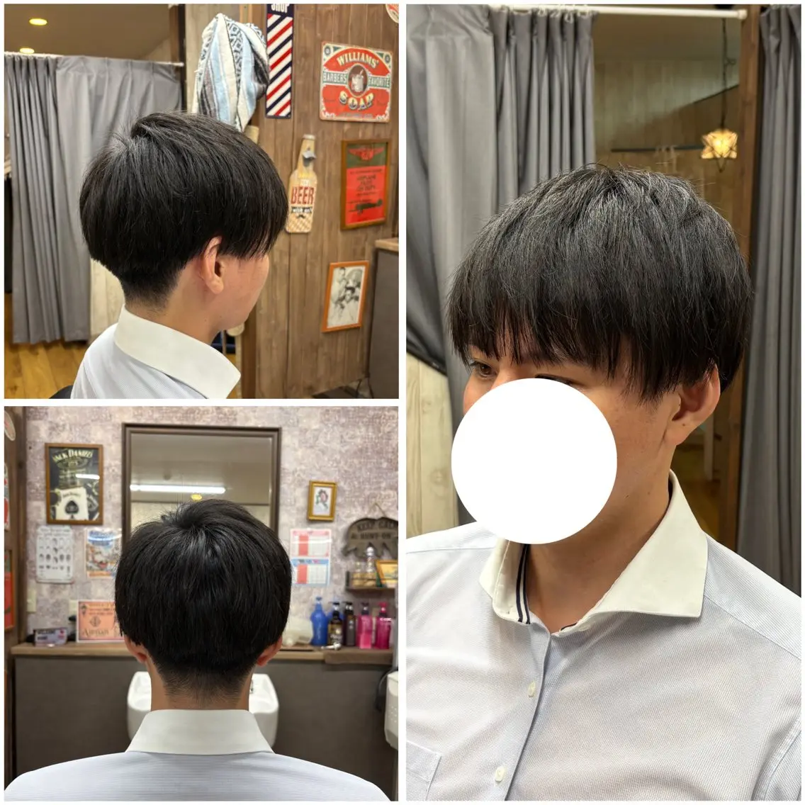 ショート 渡邊 挙児のヘアスタイル