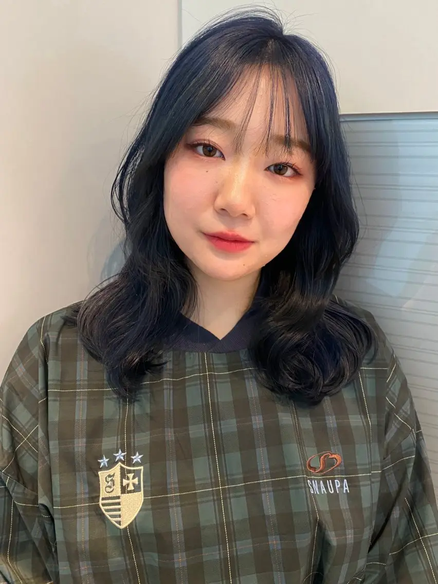 ミディアム カラー カット ヘアカラー トリートメント mai / linoah˚✧のヘアスタイル
