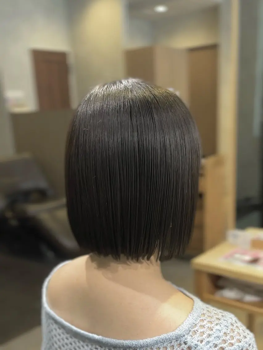 ショート ボブ 髪質改善 トリートメント ボブ/murata ⠀ ⠀ ⠀のヘアスタイル