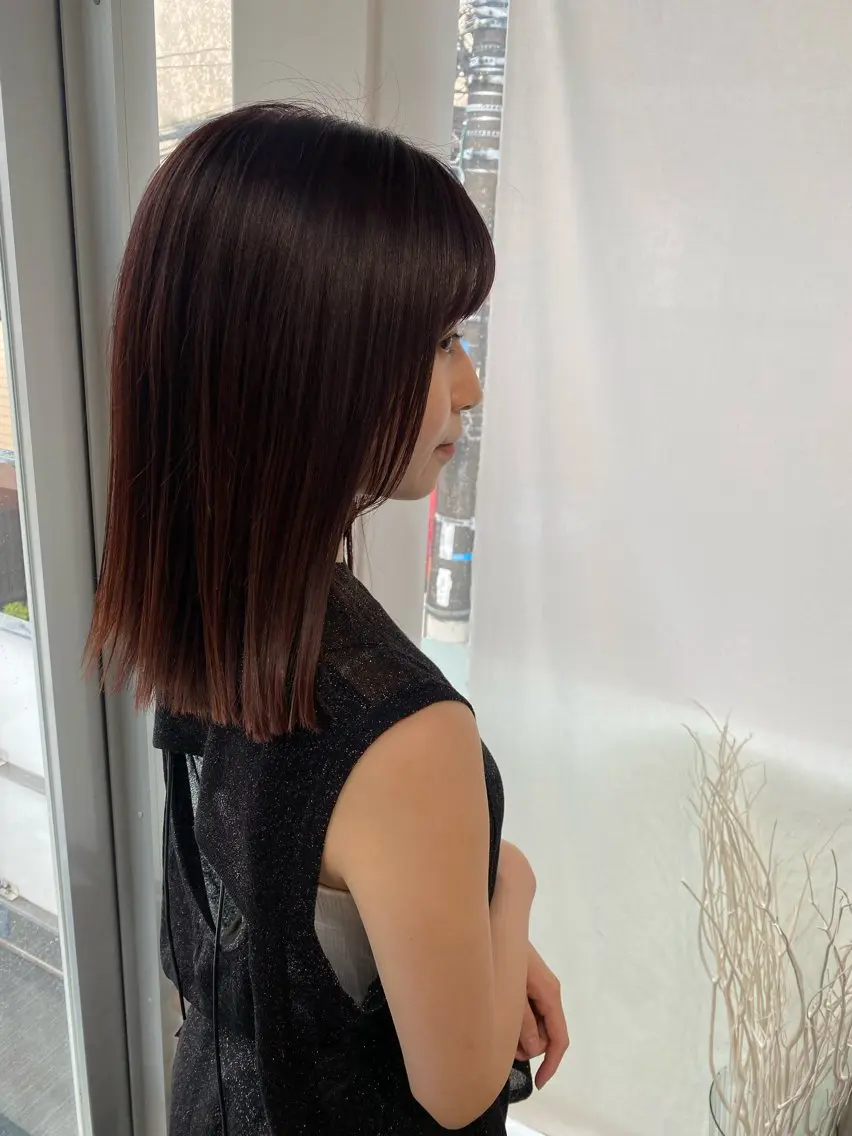💇🏻♀️カット+艶カラー+髪質改善スペシャルコース💎✨の写真