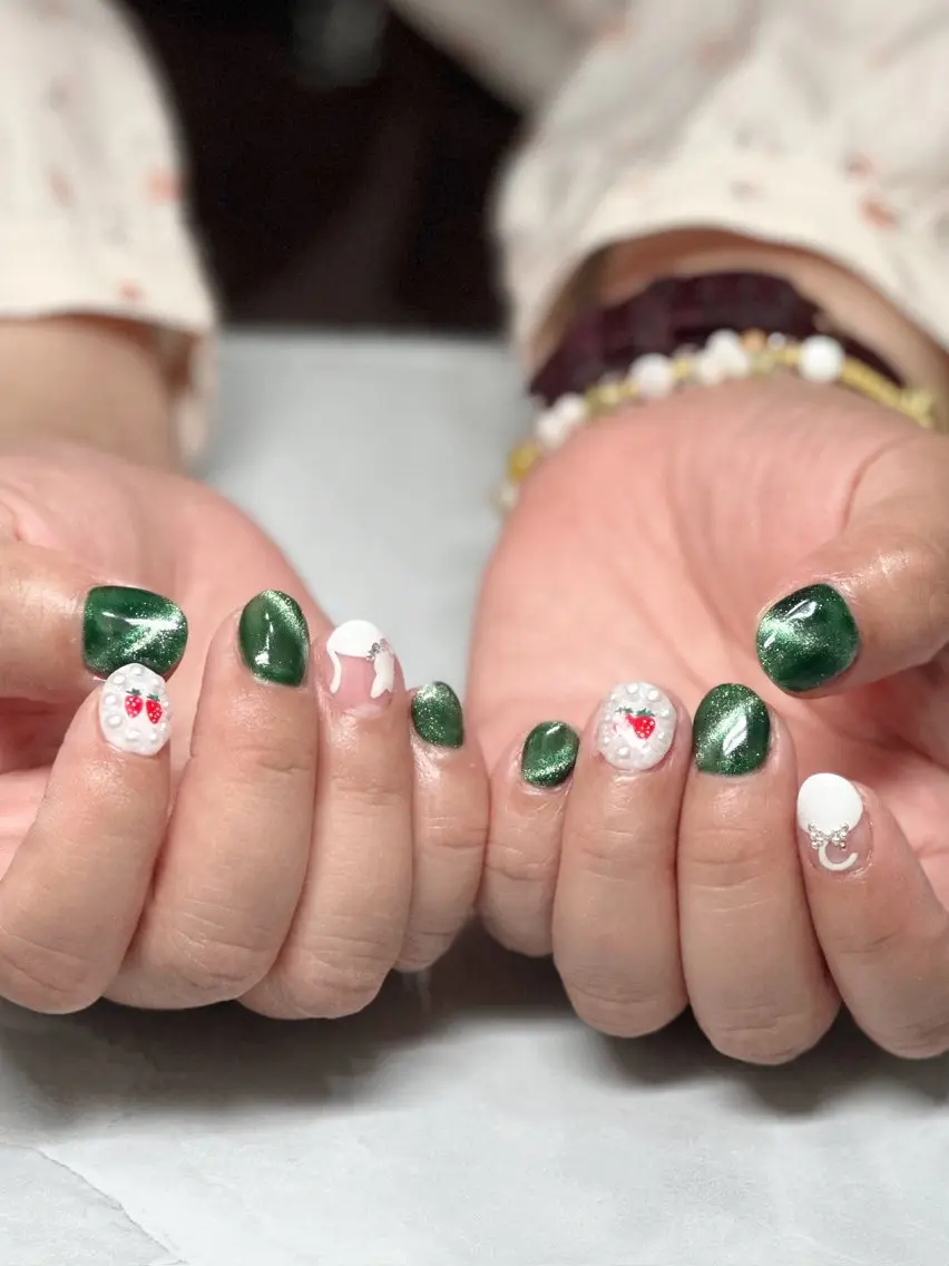 ネイル アートネイル 持ち込み nyasu nailのネイルデザイン