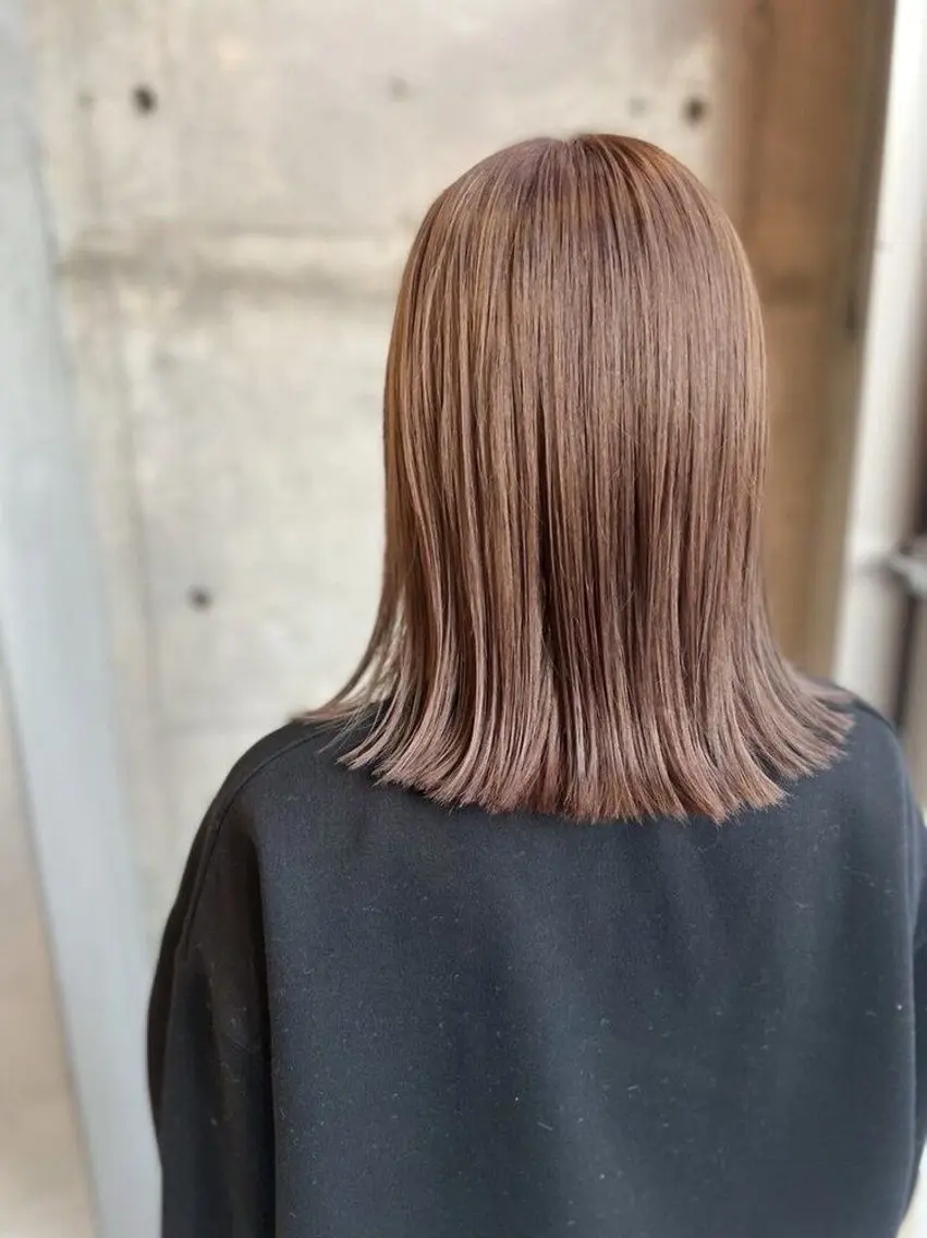 ミディアム 金子 彩心のヘアスタイル