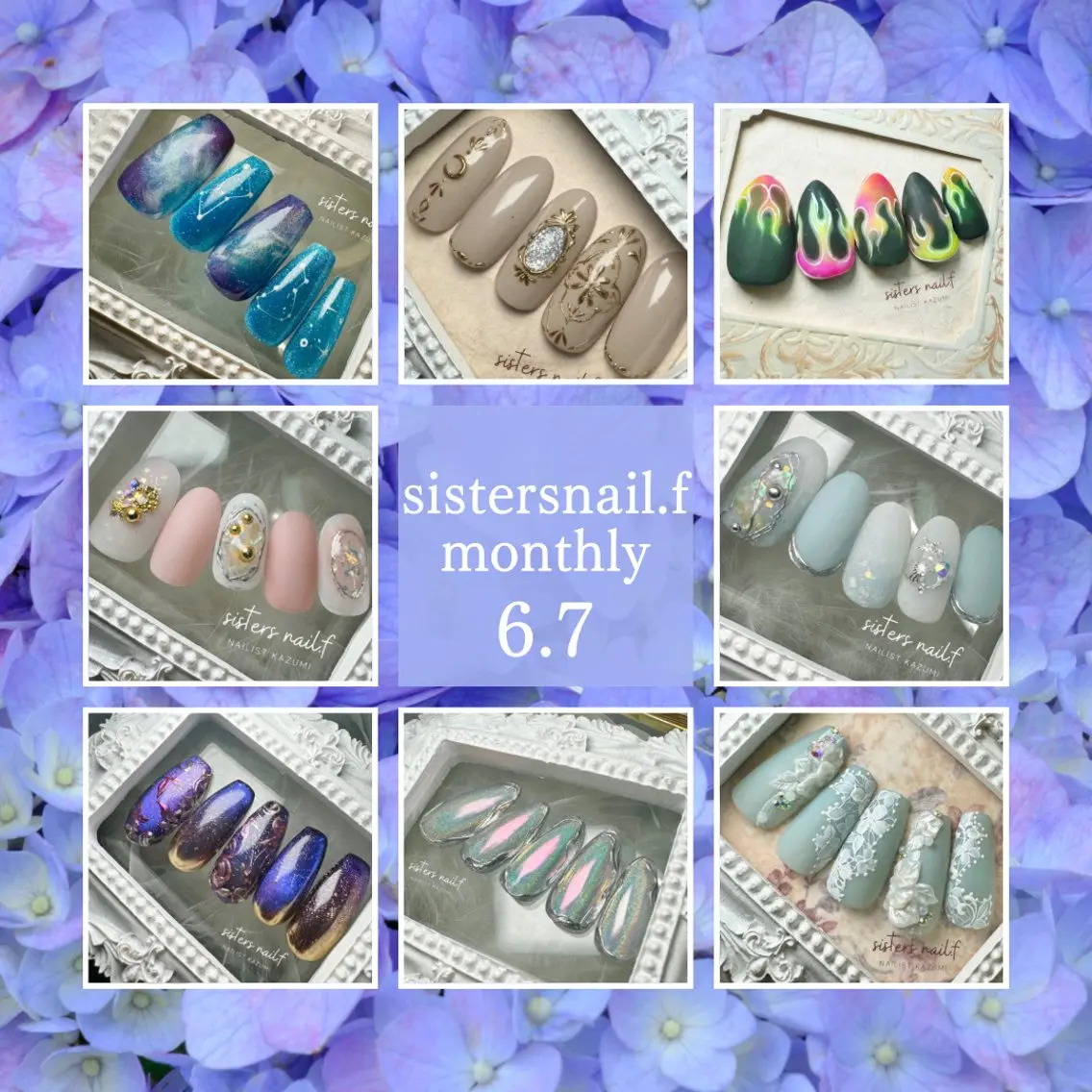 ネイル ハンドネイル ハンドケア sisters nail.fのネイルデザイン