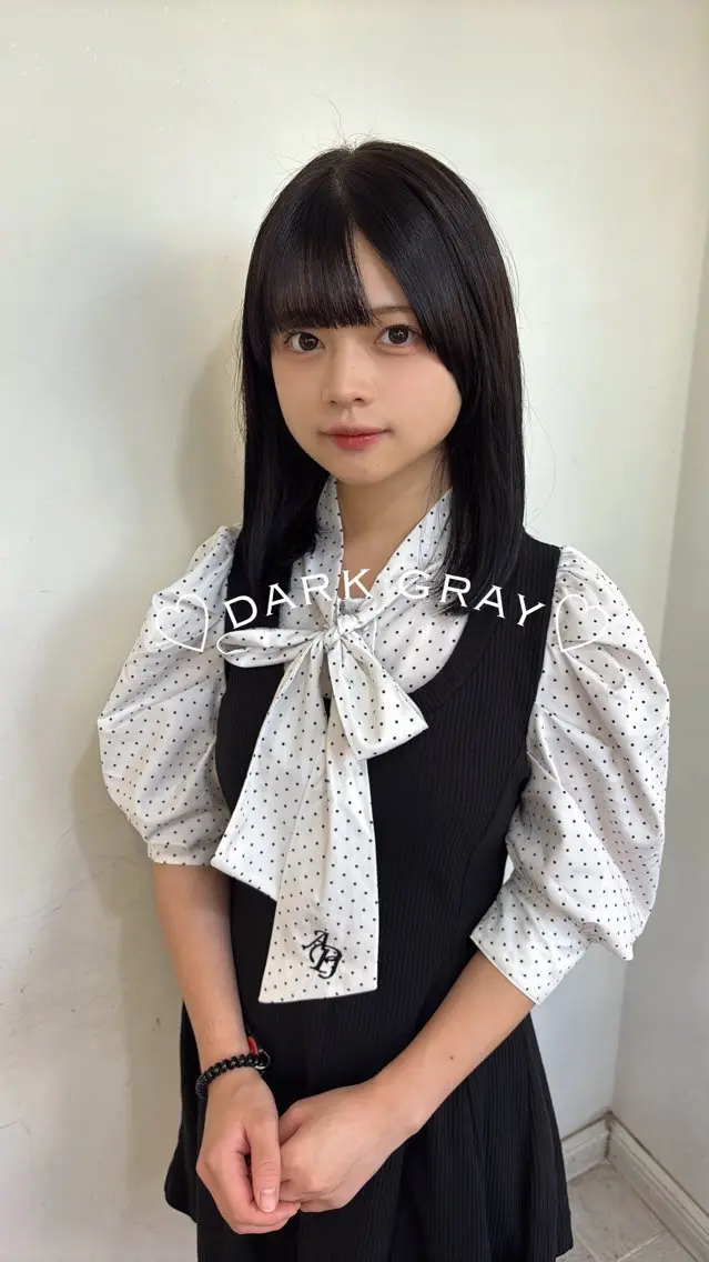 ミディアム カラー 黒髪 ケアカラー ダブルカラー カット ヘアカラー トリートメント 🍒桜井 優華🍒のヘアスタイル