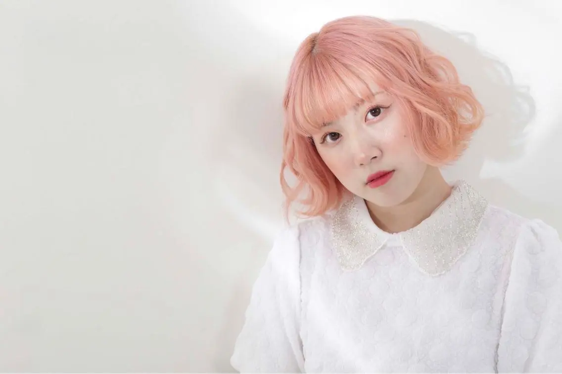 ミディアム ヘアアレンジ ヘアセット lien ヒジリのヘアスタイル