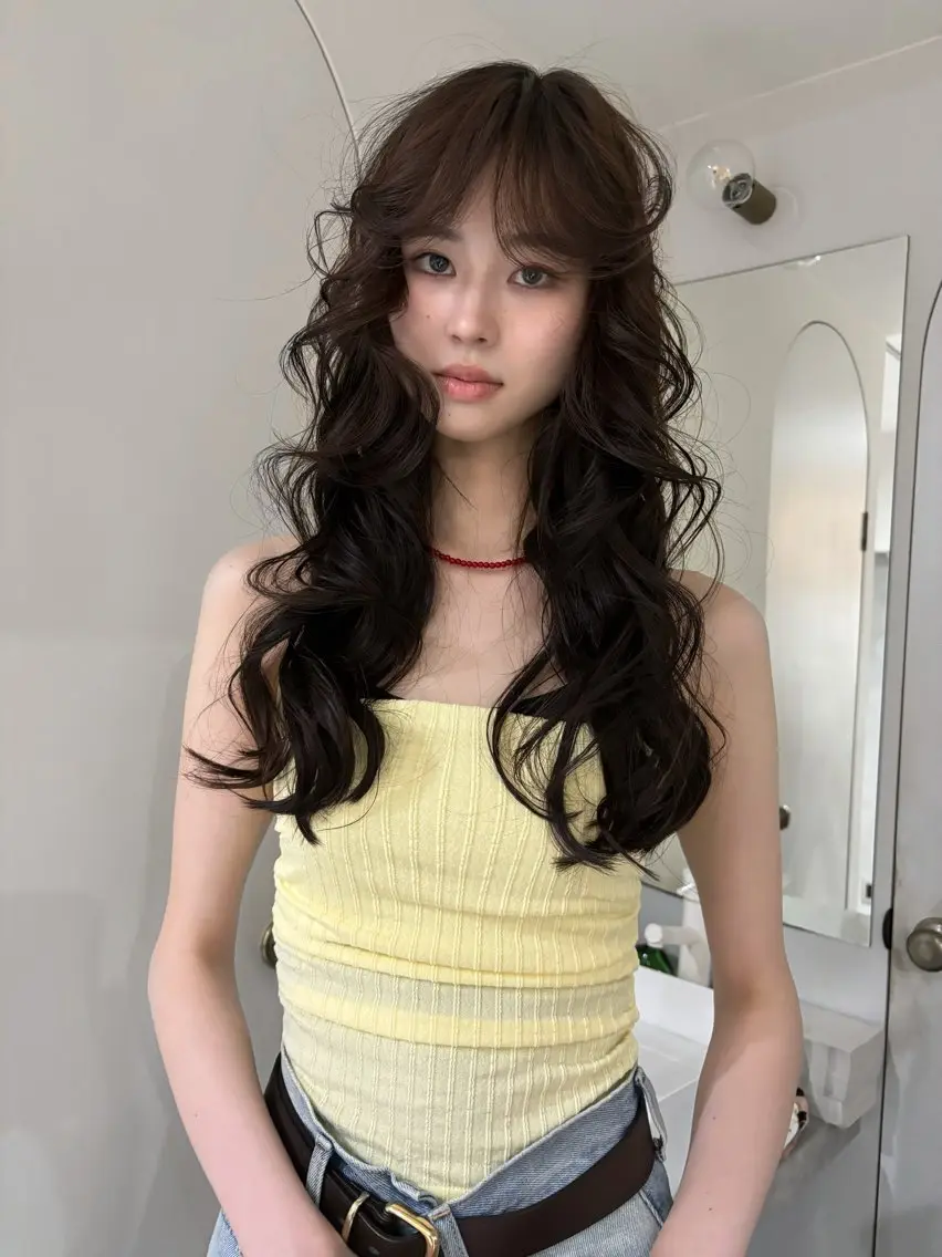 ロング kanon レイヤー・ボブのヘアスタイル