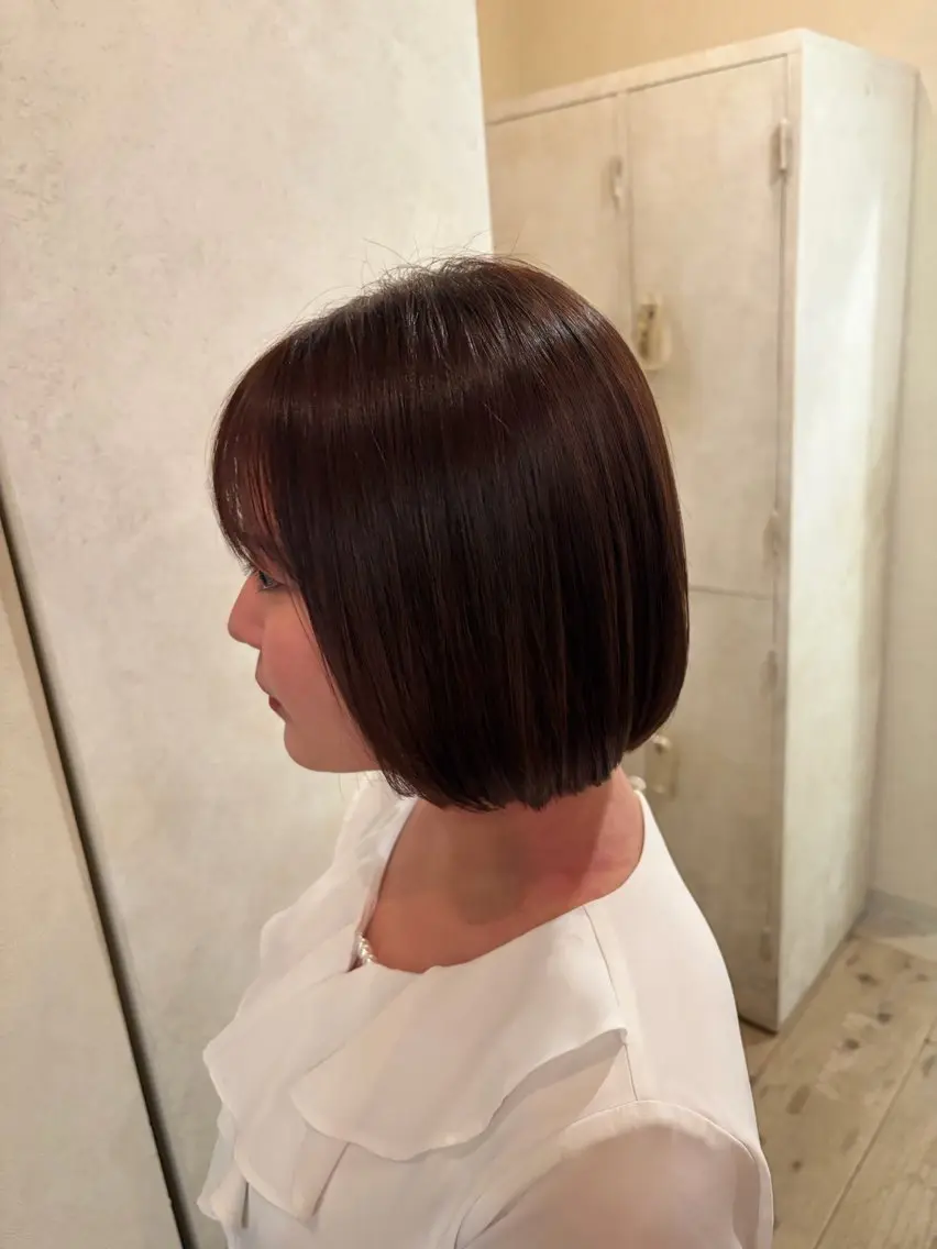ミディアム 西村 さくらのヘアスタイル