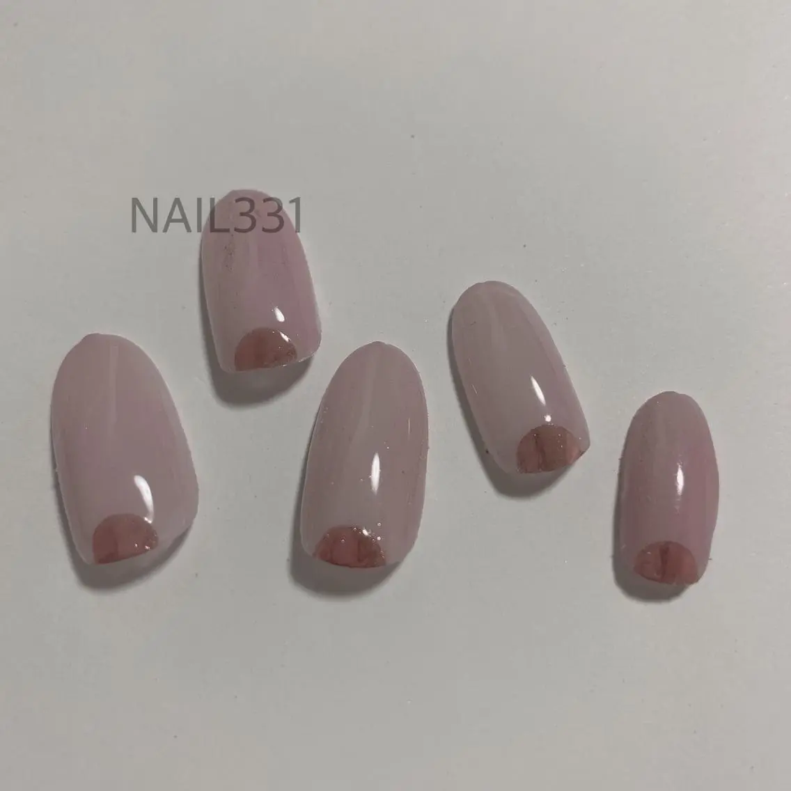 ネイル ミラーネイル ワンカラーネイル Nail 331のネイルデザイン