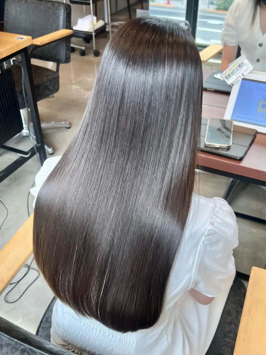 【募集中】美髪縮毛矯正+髪質改善トリートメント+毛先カット特別価格でご案内✨✨※詳細をご確認くださいの写真