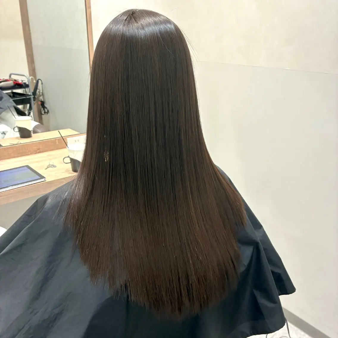 セミロング 縮毛矯正 縮毛矯正 森 隆秀/韓国ヘアのヘアスタイル