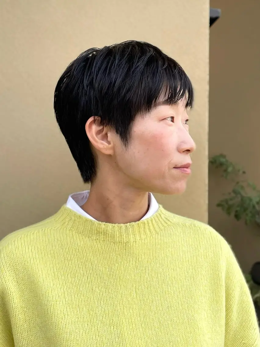 ショート 伏見 優音のヘアスタイル