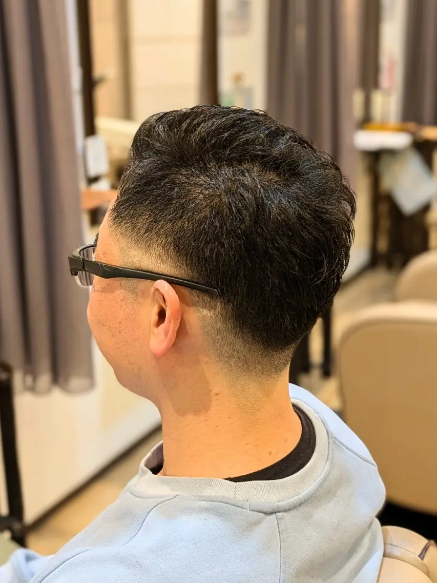 ショート メンズ フルムーン村上 心のヘアスタイル