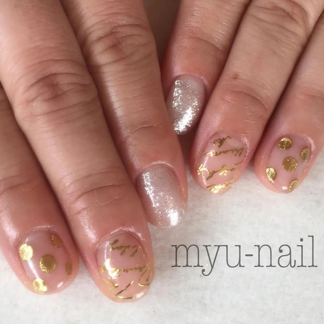 ネイル ハンドネイル ホームサロン myu-nailのネイルデザイン