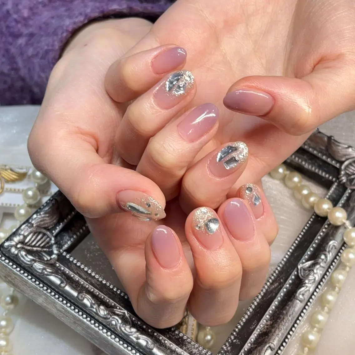 ネイル ハンドネイル Queens マオのネイルデザイン