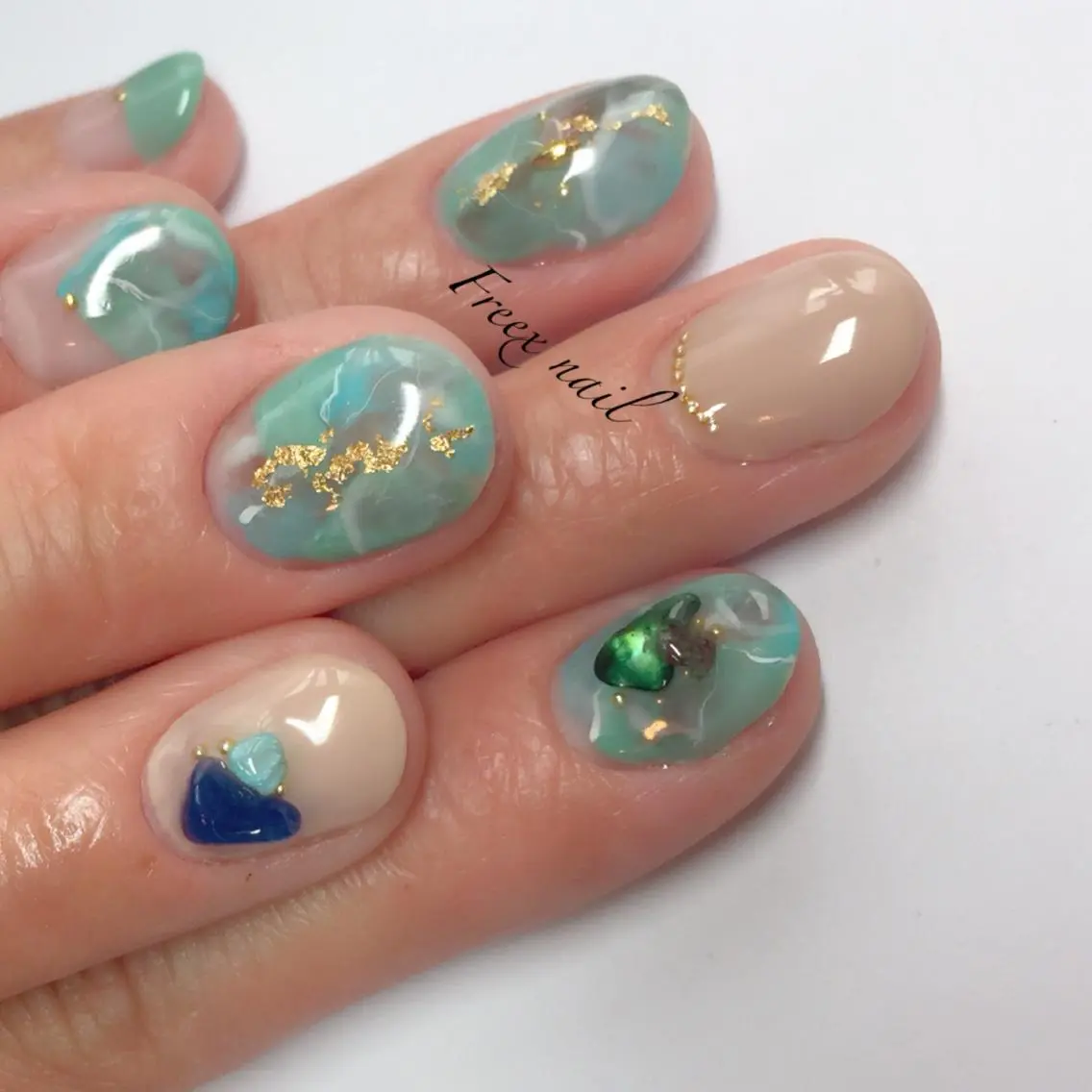 ネイル freex nail /ニュアンス/個性派のネイルデザイン