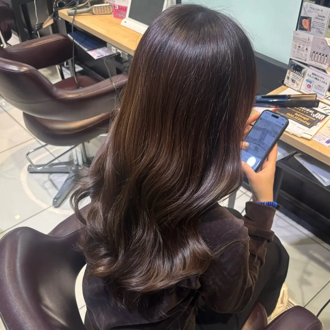 ロング カラー ヘアアレンジ ヘアカラー 透明感ダブルカラー/ レイヤー💕miyuのヘアスタイル