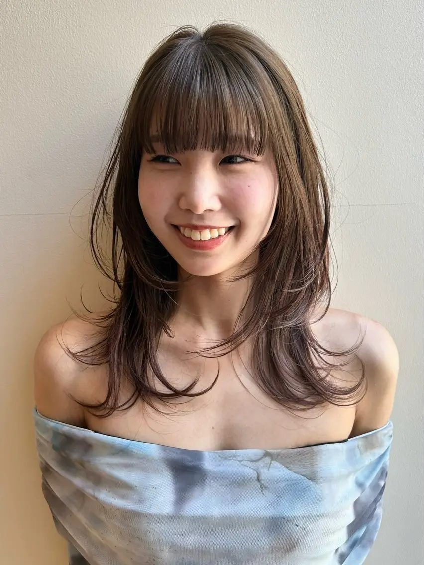パーマ パーマ 有賀 颯天のヘアスタイル