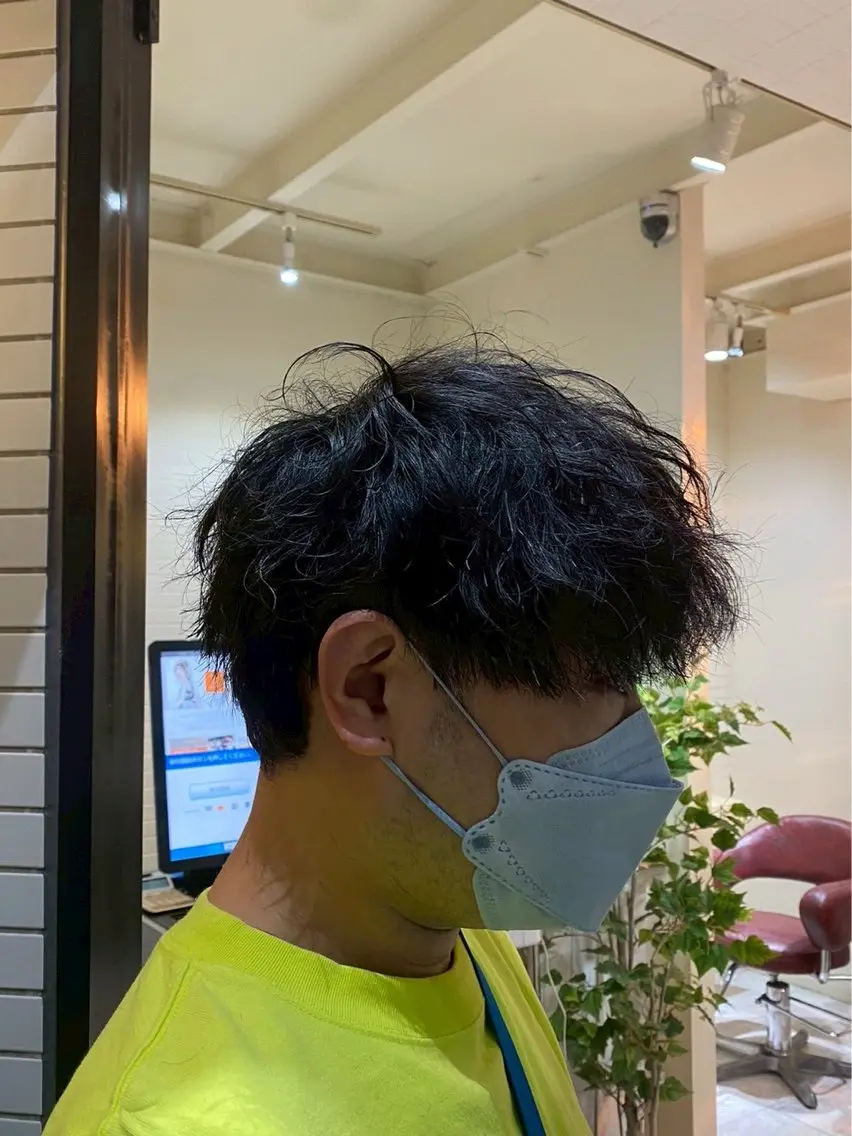 パーマ メンズ ✨無料メンズモデル 募集中✨永野大樹のヘアスタイル