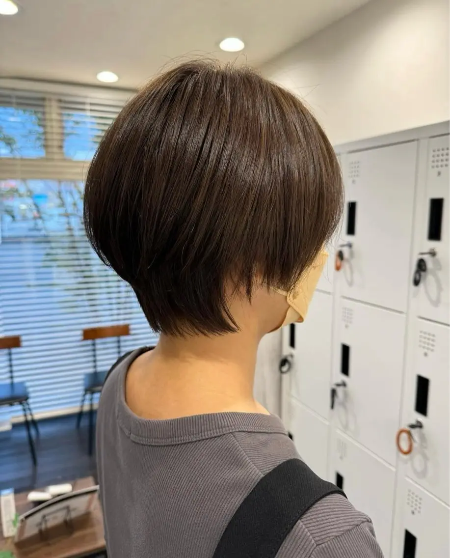 ショート ショートボブ ボブ ショートヘア GRANDEUR natsukiのヘアスタイル