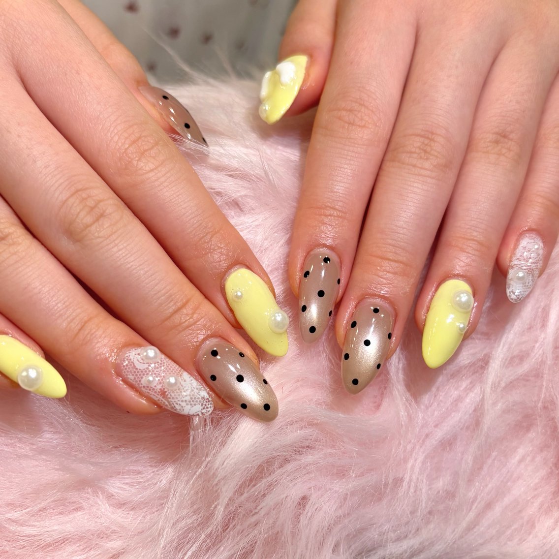 ネイル レース marron🐾 nailのネイルデザイン