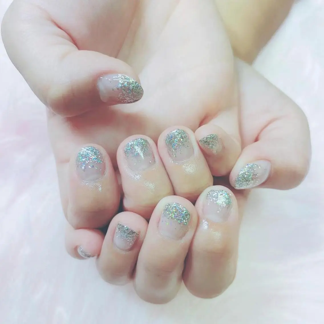 ネイル ハンドネイル MoonNail ユリ🌸のネイルデザイン
