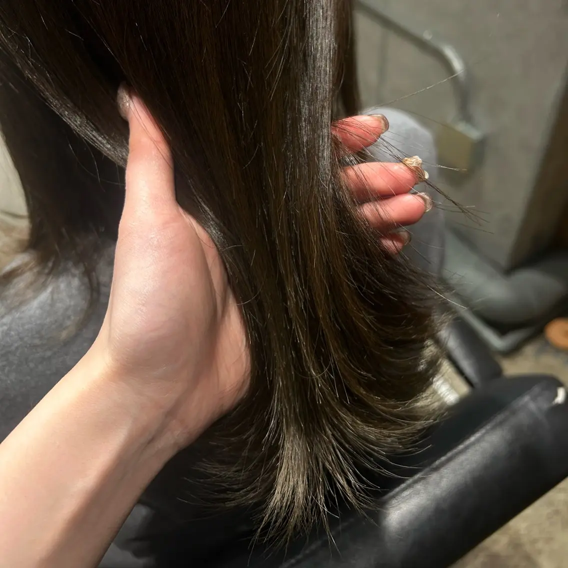 ミディアム トリートメント ohasi yunaのヘアスタイル