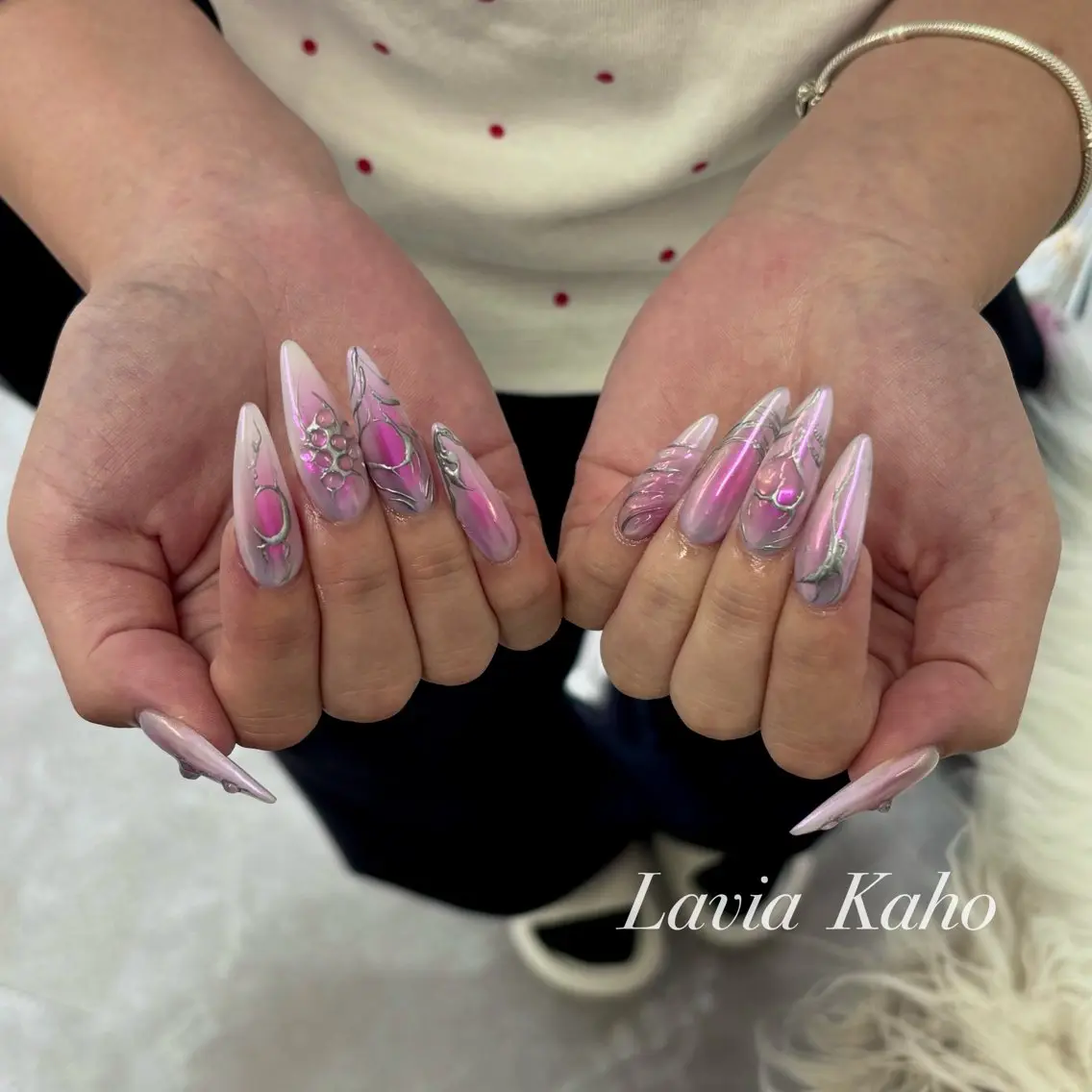 ネイル Lavia🎀 kahoのネイルデザイン