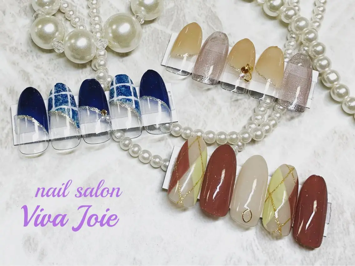 ネイル マグネットネイル ハンドネイル Viva Joieのネイルデザイン