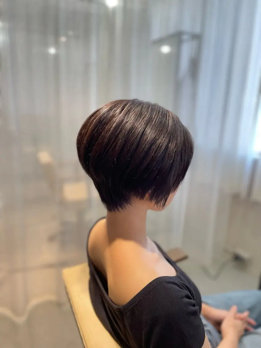 ショート カット 清水 保博のヘアスタイル