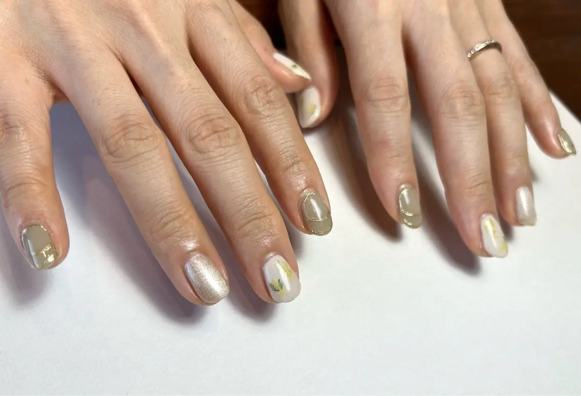 ネイル ハンドネイル le_rire _nailのネイルデザイン