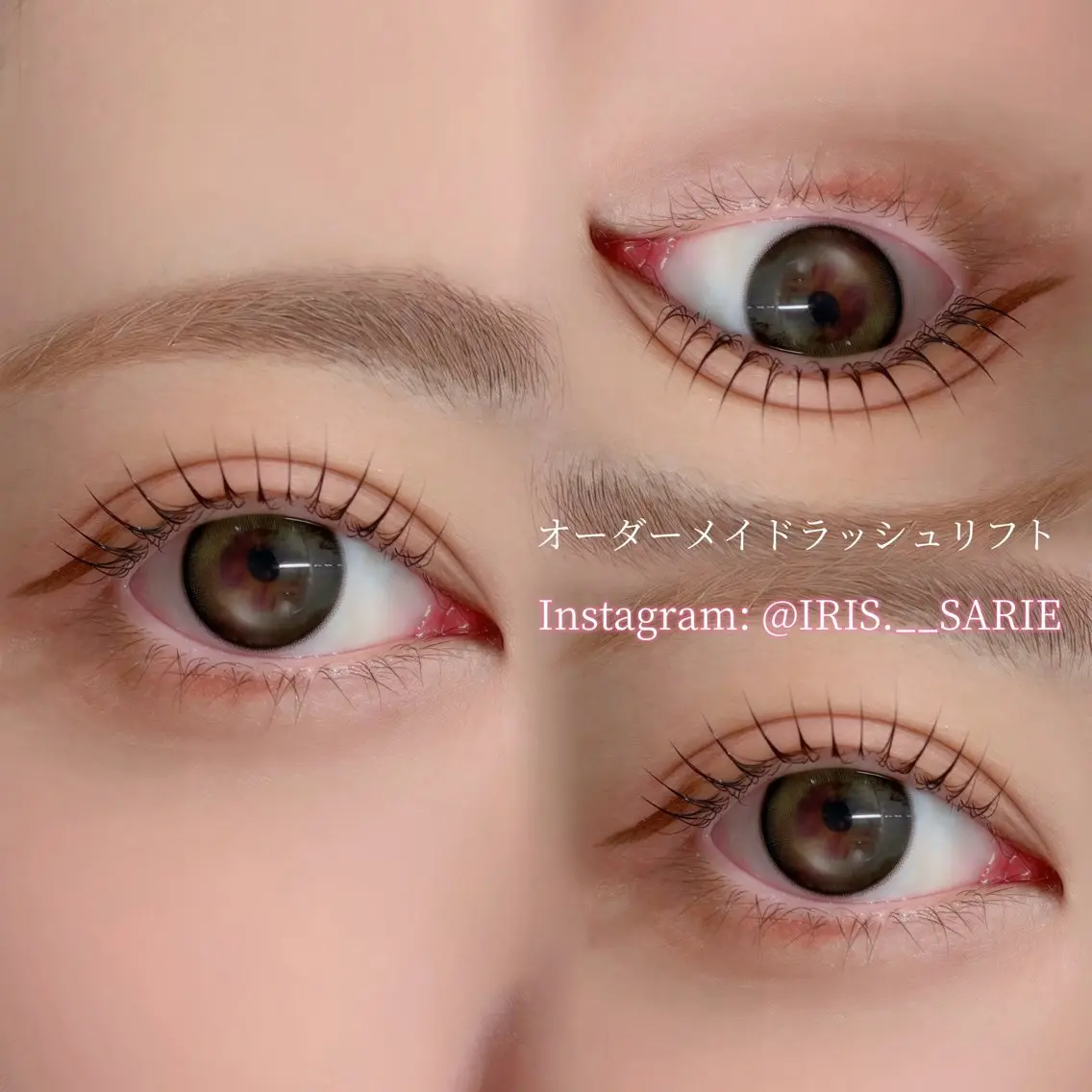 マツエク・マツパ マツパ IRIS. sarieのマツエク・マツパデザイン