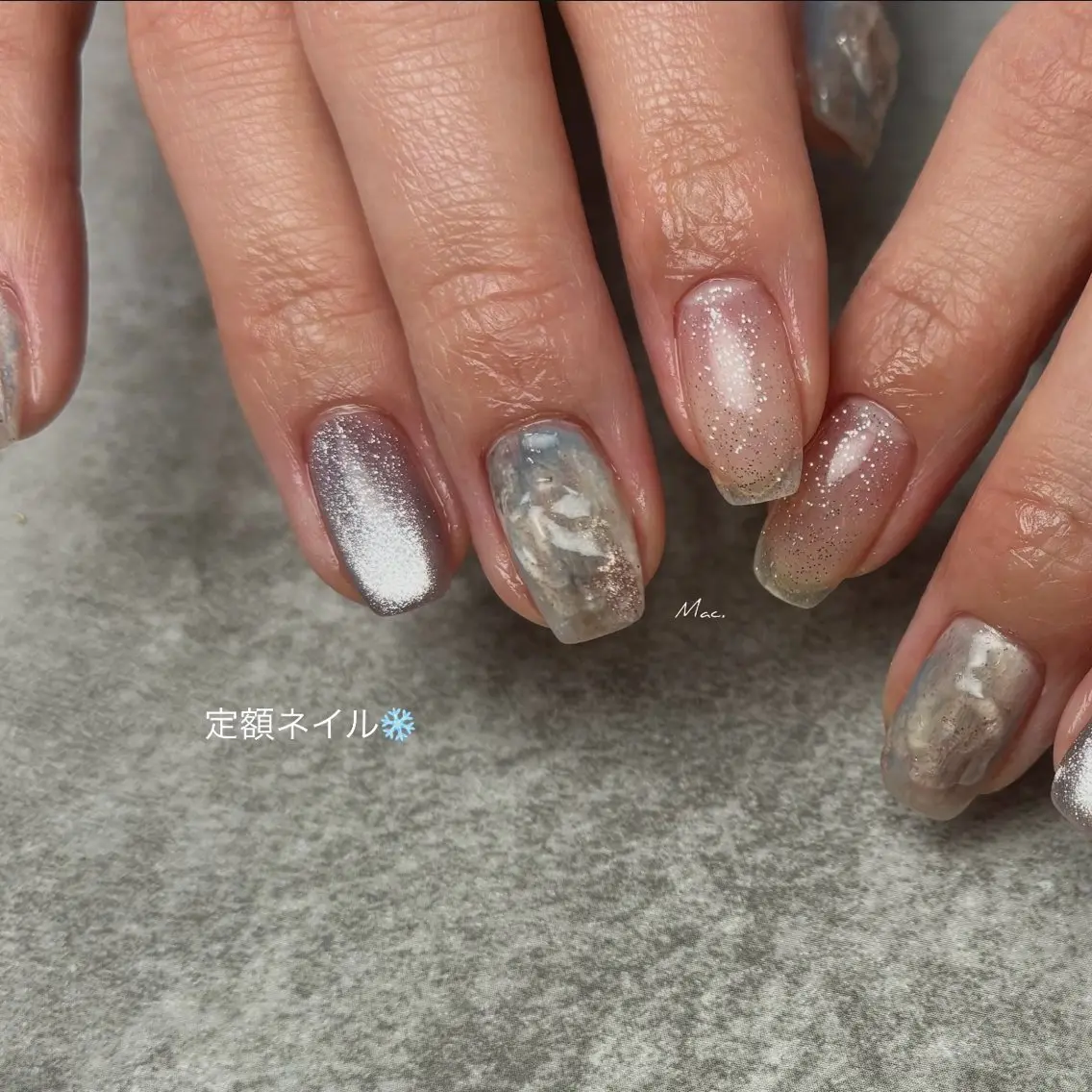 ネイル ハンドネイル atelier mac.のネイルデザイン