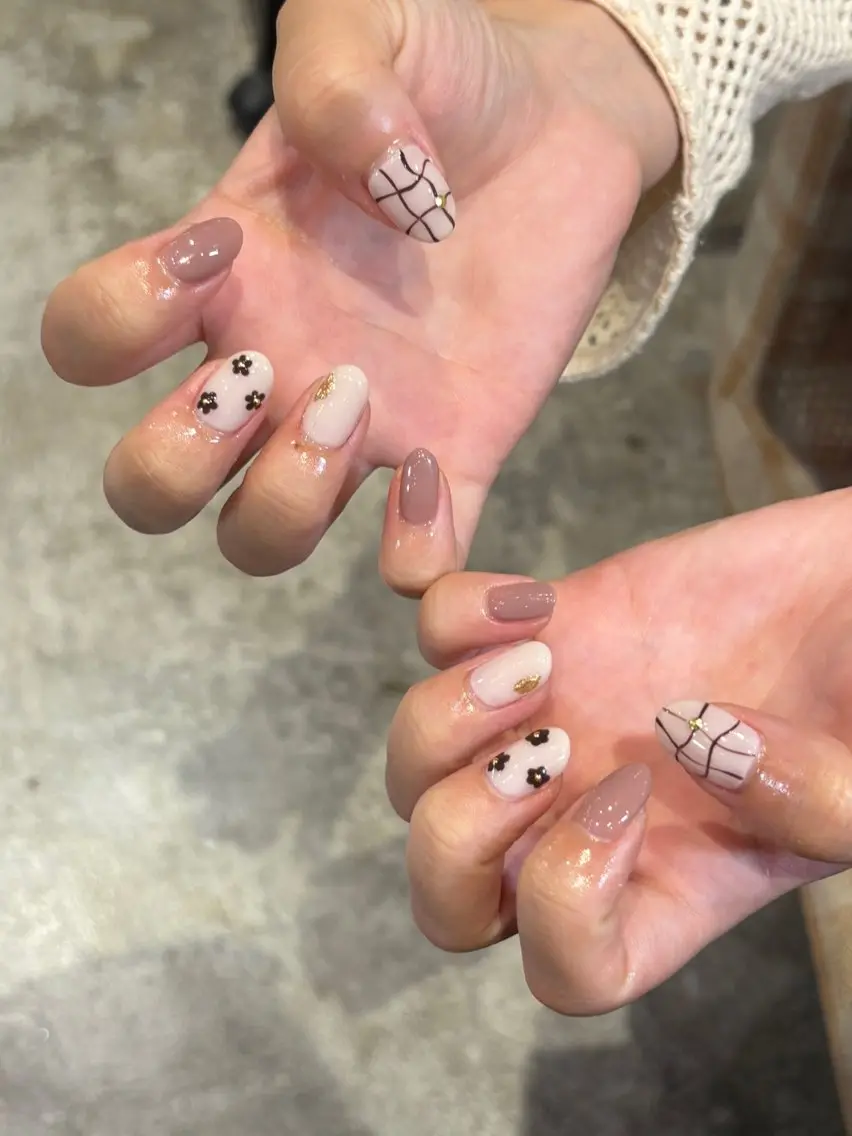 ネイル ハンドネイル Hana ✿ ︎unguのネイルデザイン
