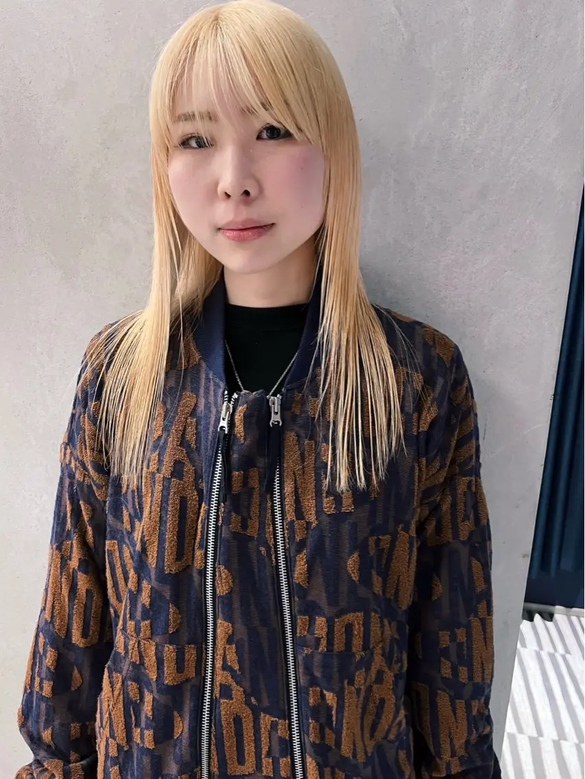 セミロング カラー ヘアカラー トリートメント ヘアセット 🧡色落ちまで2度 楽しめる🧡ヨシキのヘアスタイル