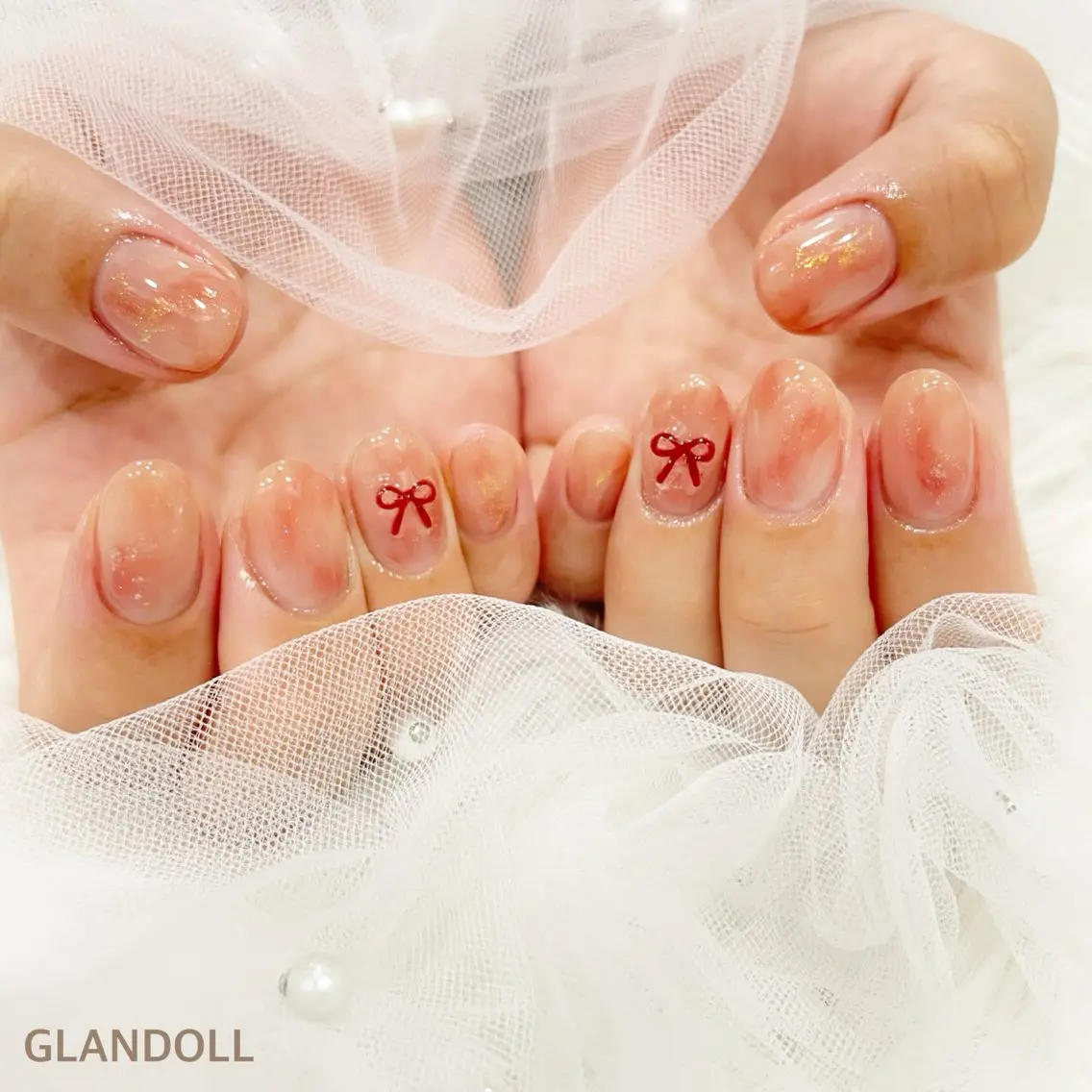 ネイル ハンドネイル GLANDOLL YURIのネイルデザイン