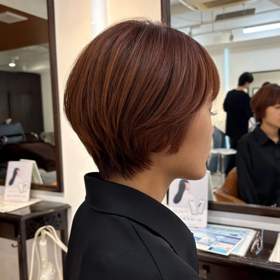 ショート ヘアアレンジ 丸みショート ショートヘア 🌼REINA 🌼韓国ボブ🌼赤坂のヘアスタイル