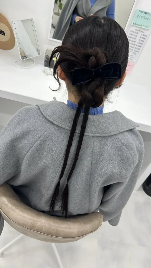 ヘアアレンジ HairSet Salon Kのヘアスタイル