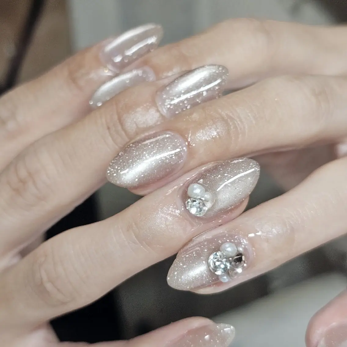 ネイル ハンドネイル ★Blanche ☆neige★のネイルデザイン