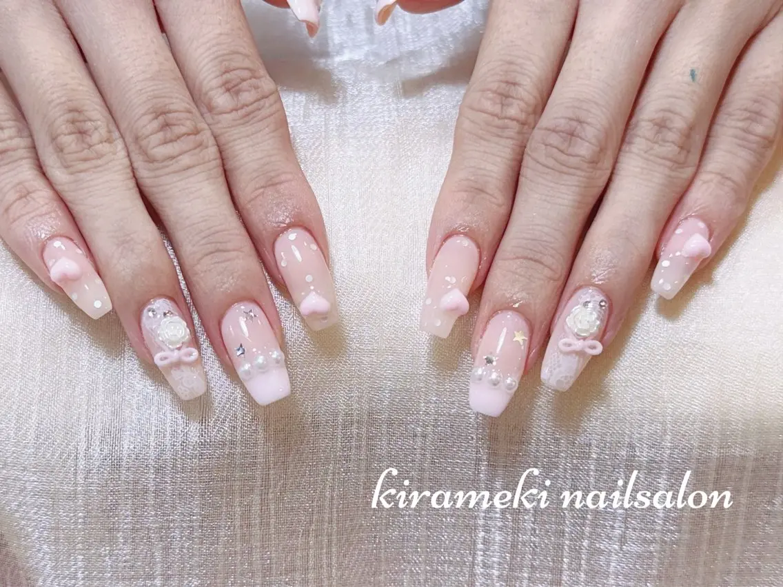 ミディアム ハンドネイル kirameki nail salonのネイルデザイン