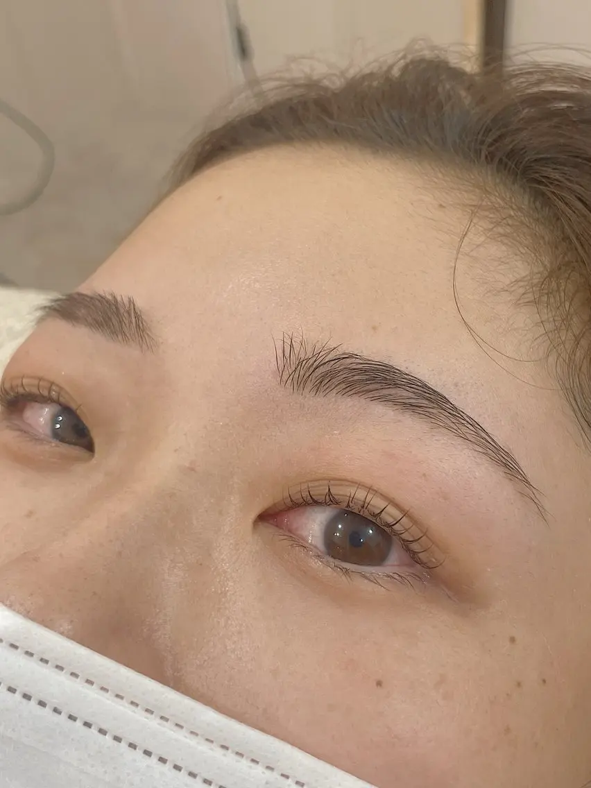 まつげパーマ×眉wax×美眉セットの写真