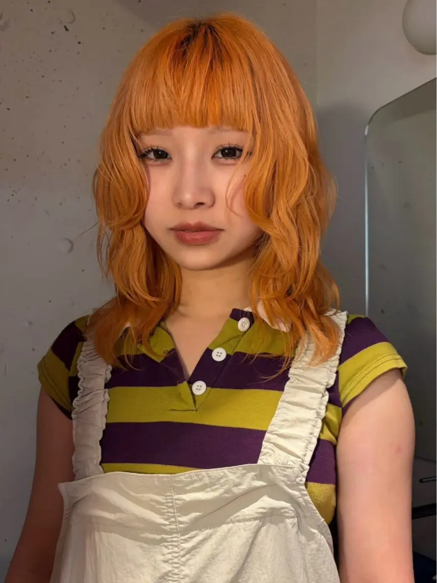 ミディアム SITY. NENE /カラーモデルのヘアスタイル