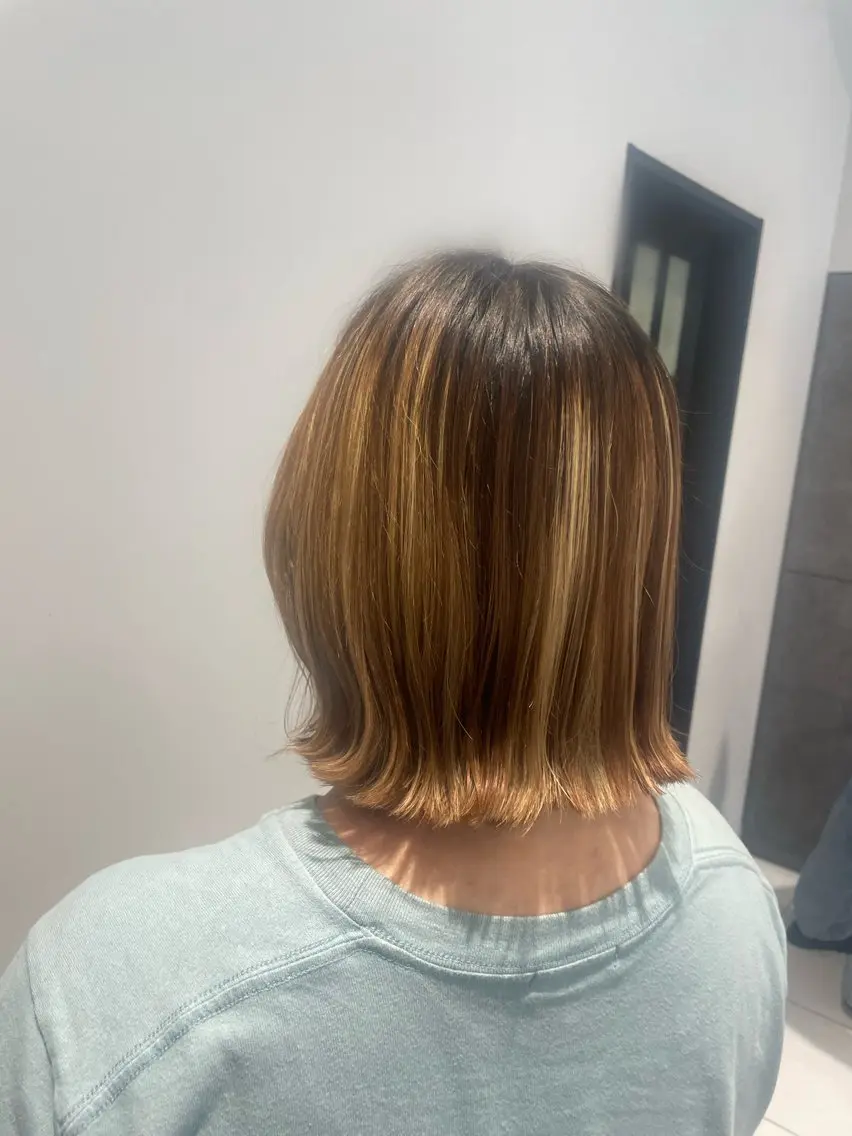 ショート 切りっぱなしボブ ボブ 🎀 三浦 夢花のヘアスタイル