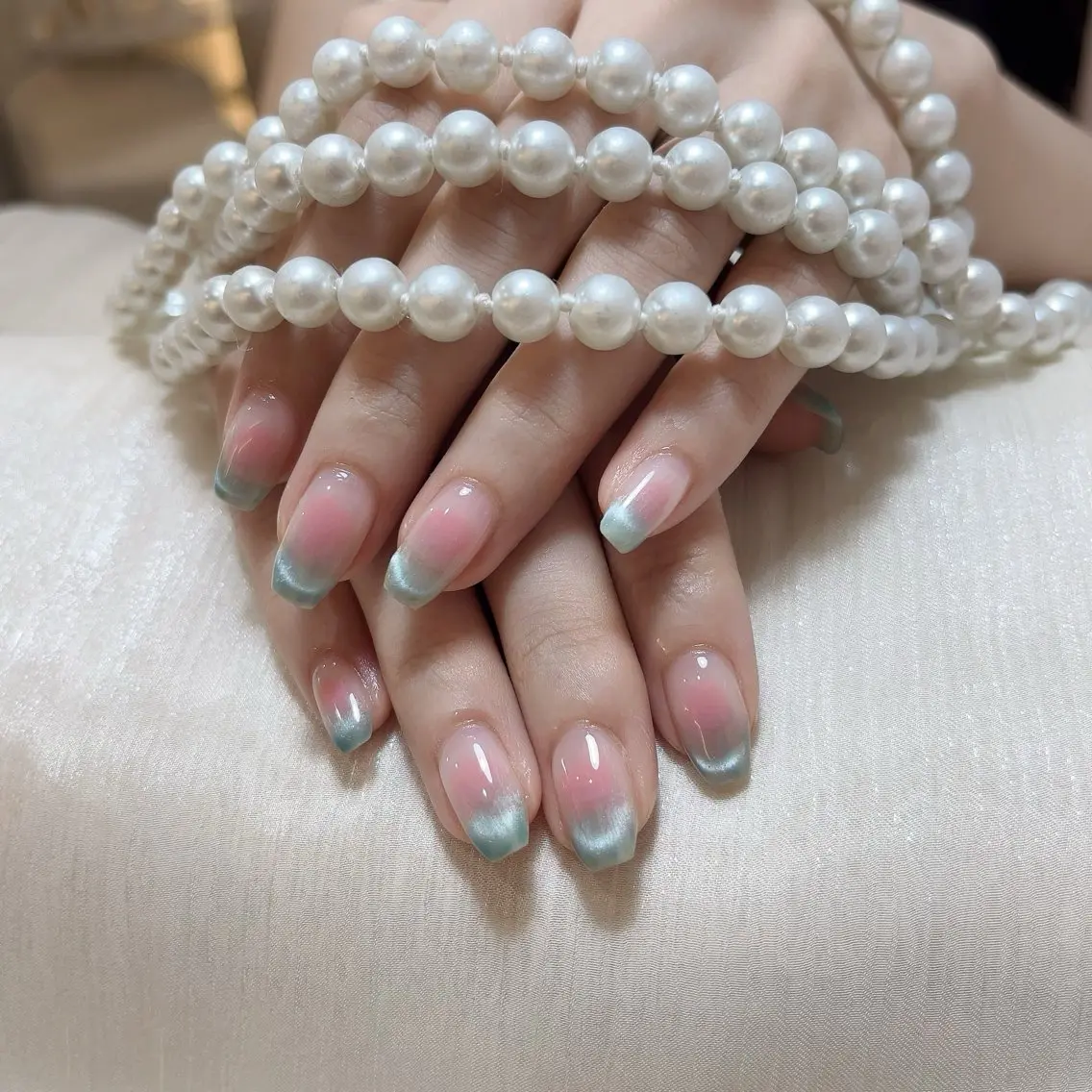 ネイル チークネイル フットネイル ジェルネイル ゴージャス ハート ハンドネイル MoonNail ユリ🌸のネイルデザイン
