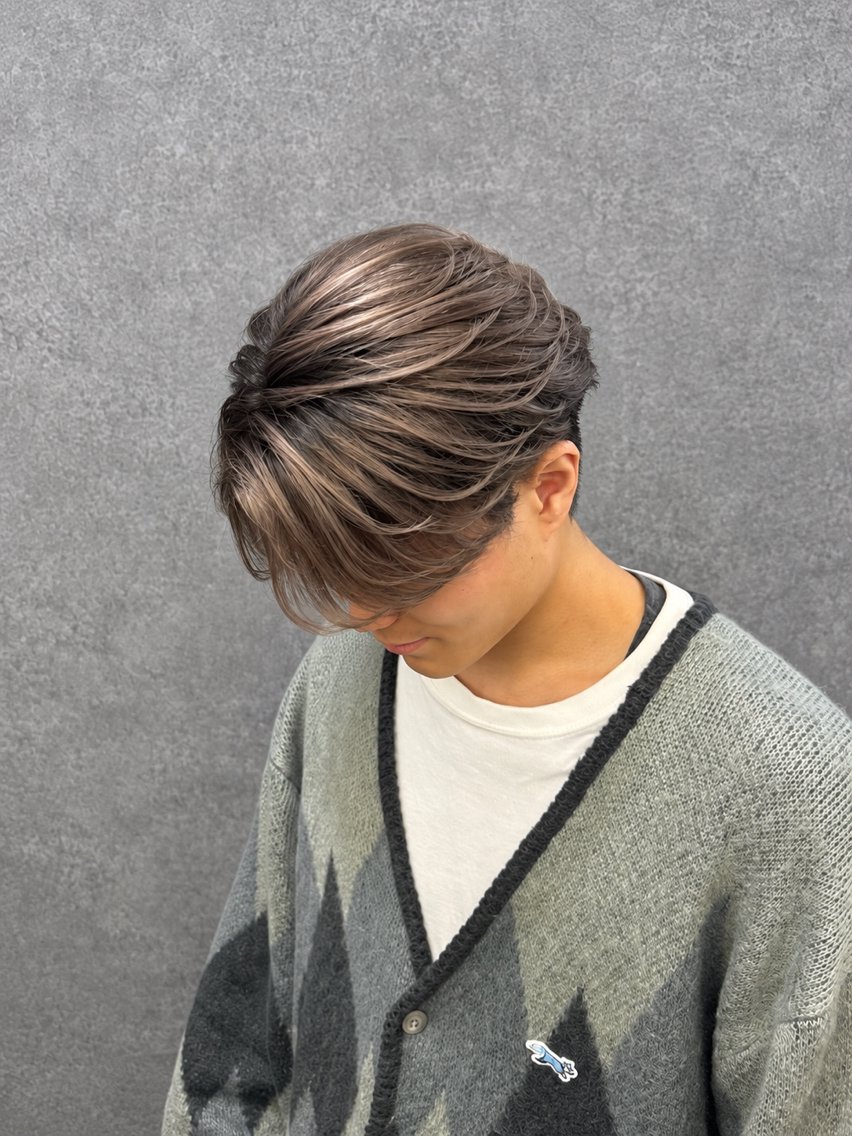 カラー メンズ メンズ✨ハイトーン ✨Nagaiのヘアスタイル