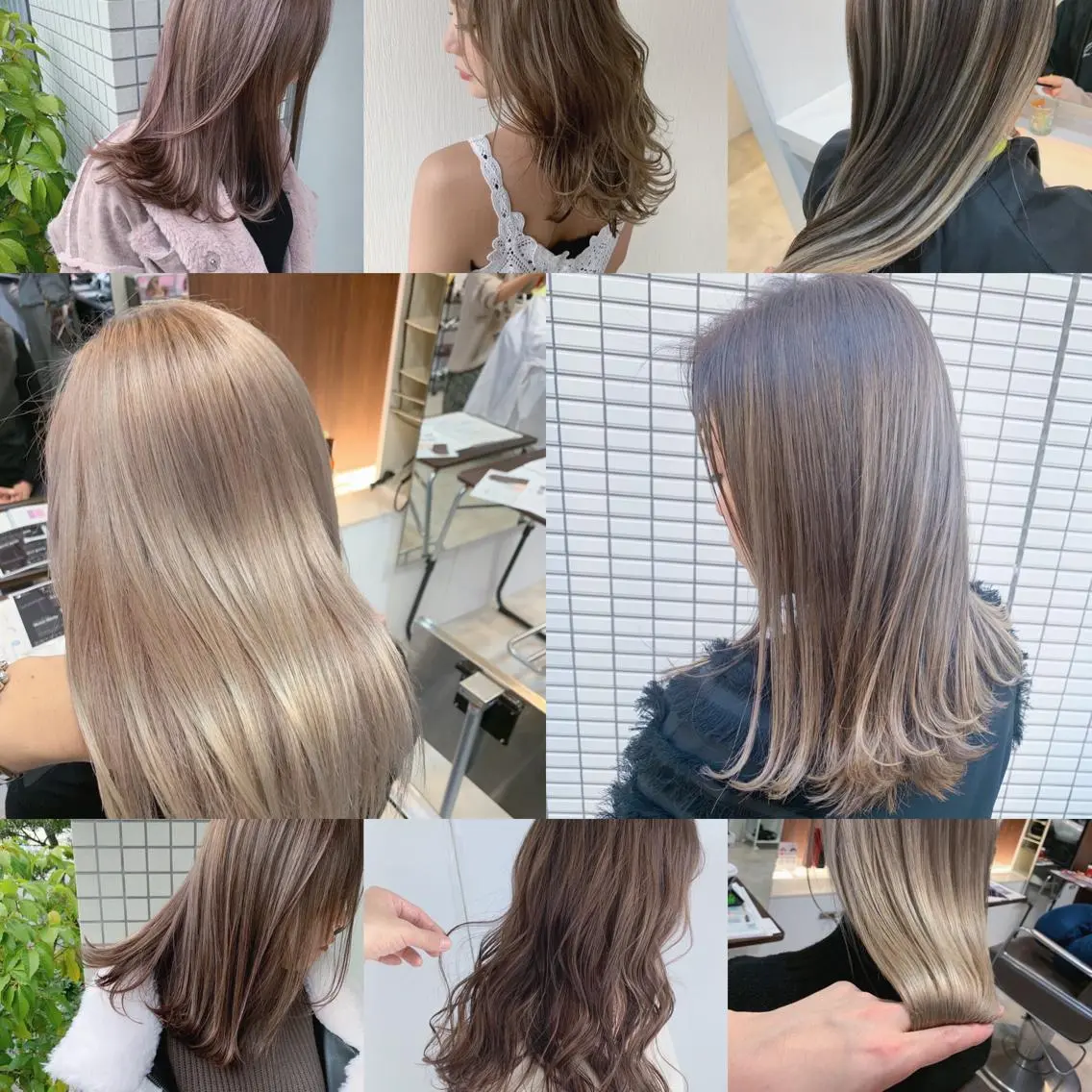 ミディアム ヘアカラー トリートメント ブリーチ.バレイヤー ジュ.REAL心斎橋のヘアスタイル