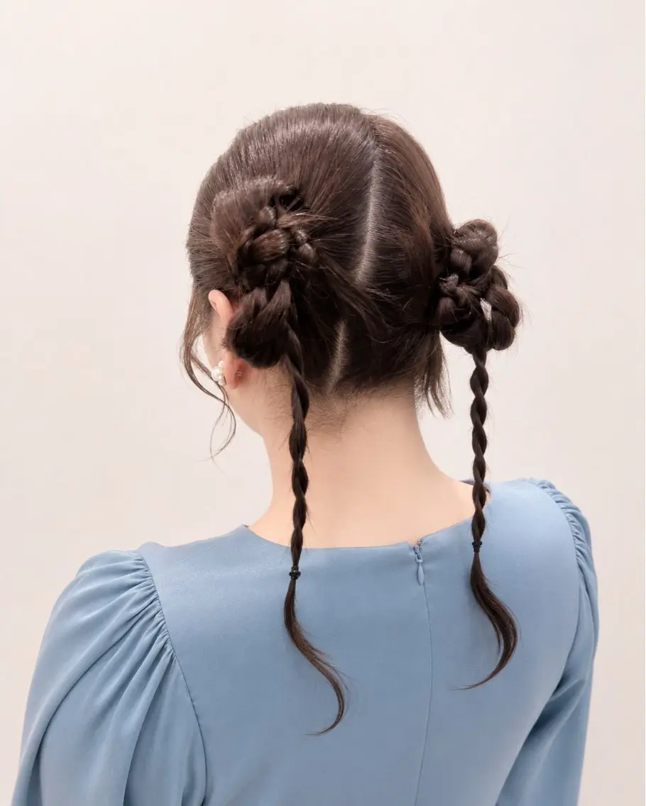 ロング ヘアアレンジ ヘアセット ヘアセット ヘッドスパ/河西未来のヘアスタイル