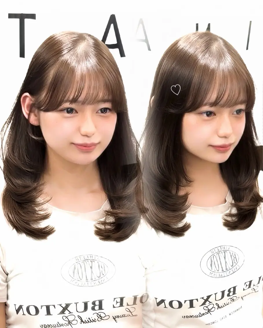 ミディアム カット ヘアカラー 似合わせショート♡ ura/梅田/茶屋町のヘアスタイル