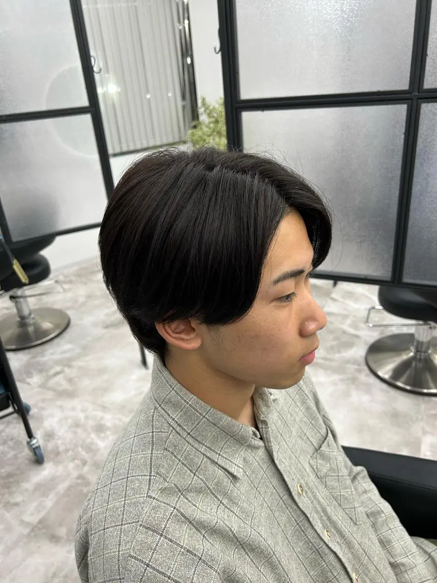 メンズカット+縮毛矯正‼️(前髪縮毛矯正も🙆🏻👌✨)の写真